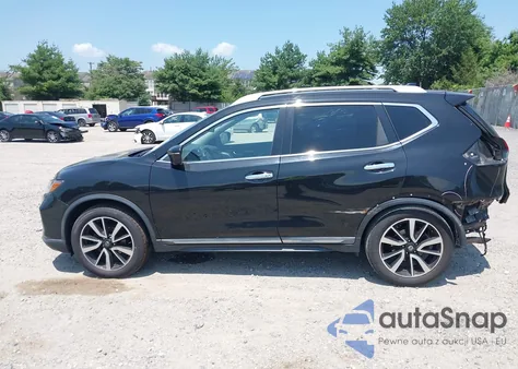 2020 Nissan Rogue Sl Fwd из США, поврежденный, VIN 5N1AT2MT2LC709880